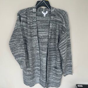 Time and Tru Gray Women's Cardigan